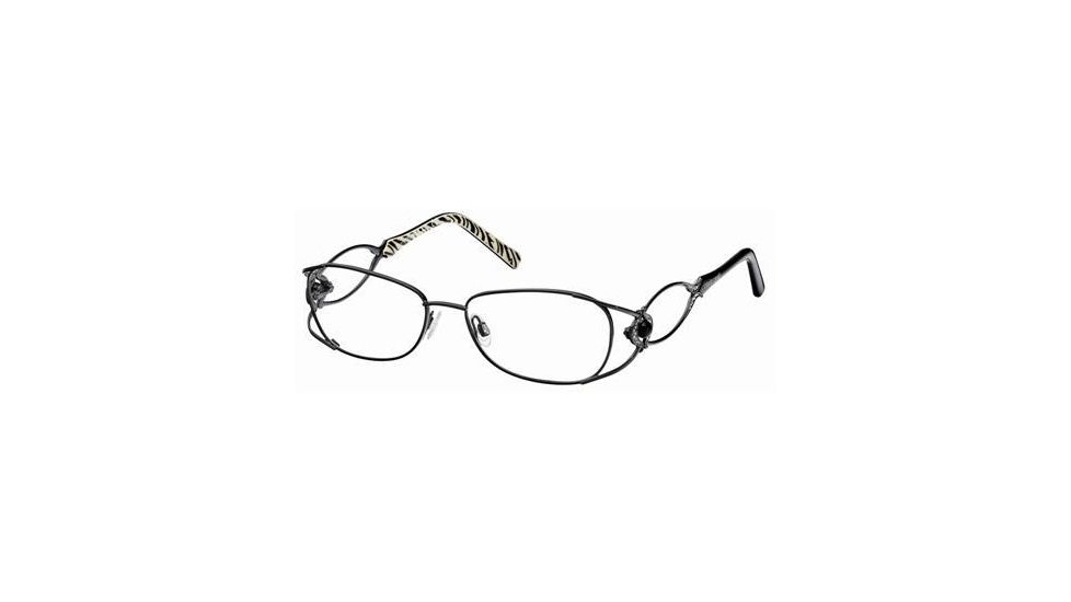 Roberto Cavalli RC0631 Eyeglass Frames - Shiny Gun Metal Frame Color