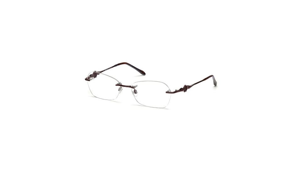 Roberto Cavalli RC0718 Eyeglass Frames - Shiny Bordeaux Frame Color