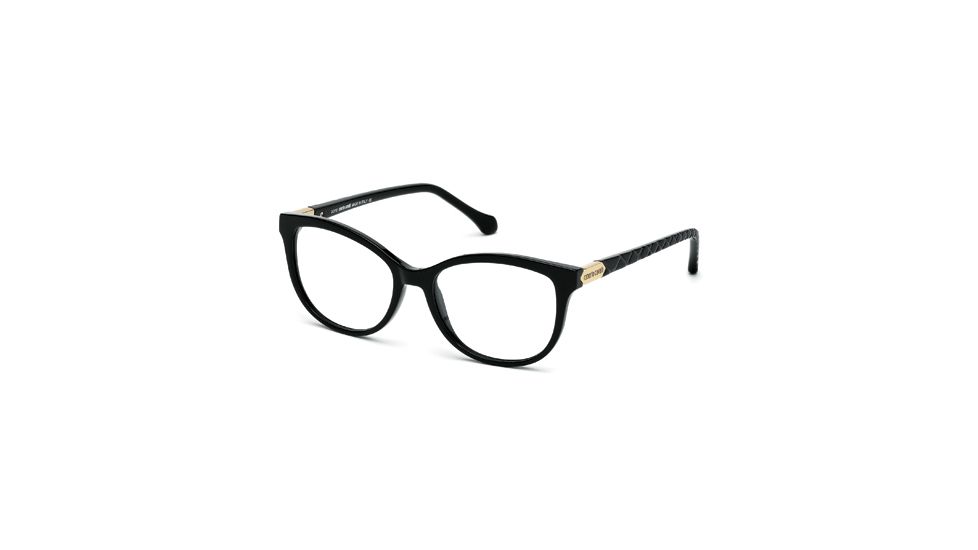Roberto Cavalli RC0752 Eyeglass Frames - Shiny Black Frame Color