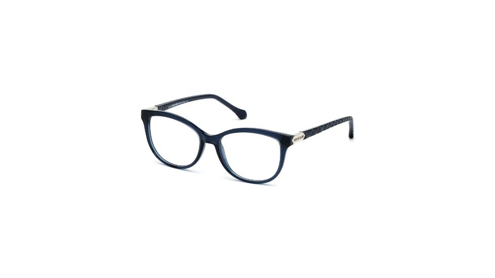 Roberto Cavalli RC0752 Eyeglass Frames - Shiny Blue Frame Color