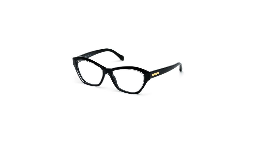 Roberto Cavalli RC0757 Eyeglass Frames - Black Frame Color
