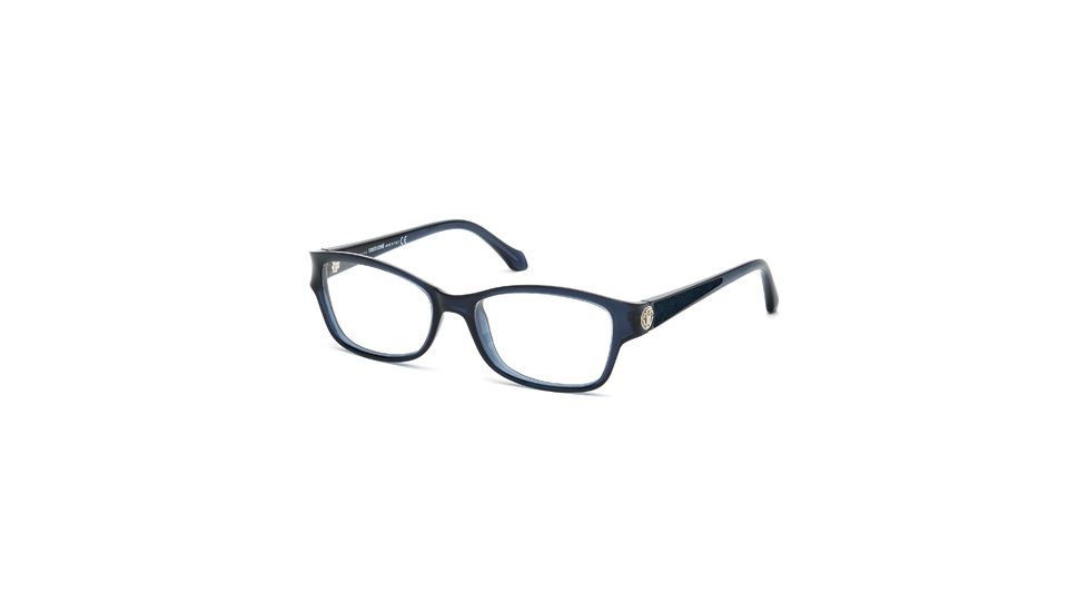 Roberto Cavalli RC0759 Eyeglass Frames - Shiny Blue Frame Color