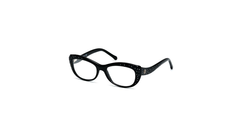 Roberto Cavalli RC0767 Eyeglass Frames - Shiny Black Frame Color