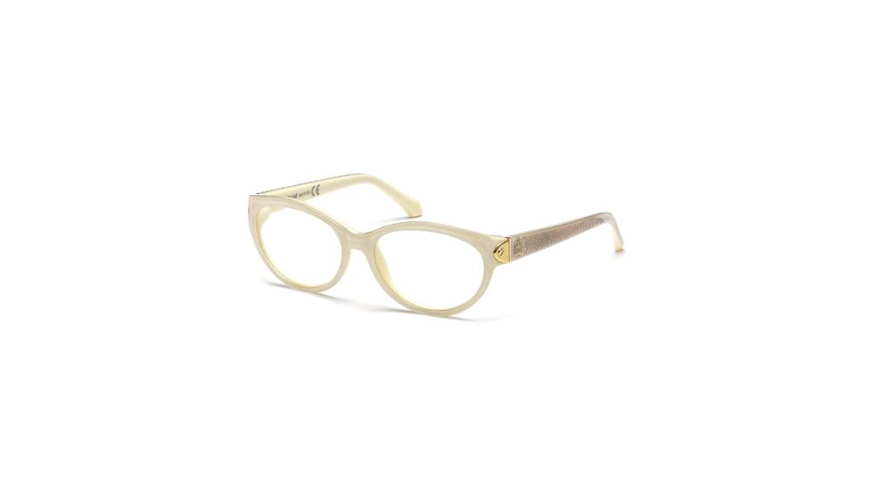 Roberto Cavalli RC0769 Eyeglass Frames - Ivory Frame Color