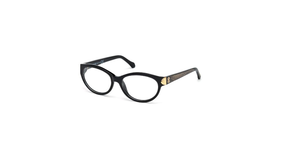 Roberto Cavalli RC0769 Eyeglass Frames - Shiny Black Frame Color