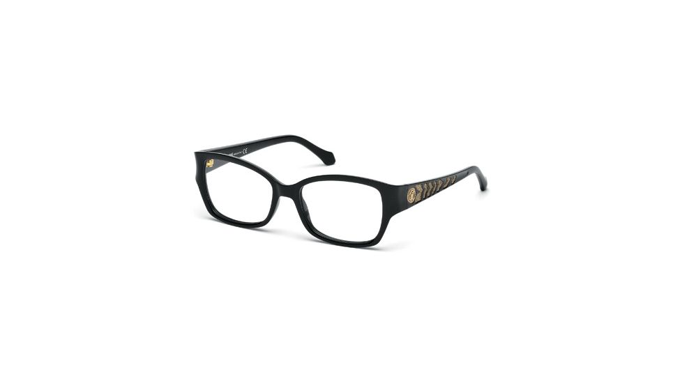 Roberto Cavalli RC0772 Eyeglass Frames - Shiny Black Frame Color
