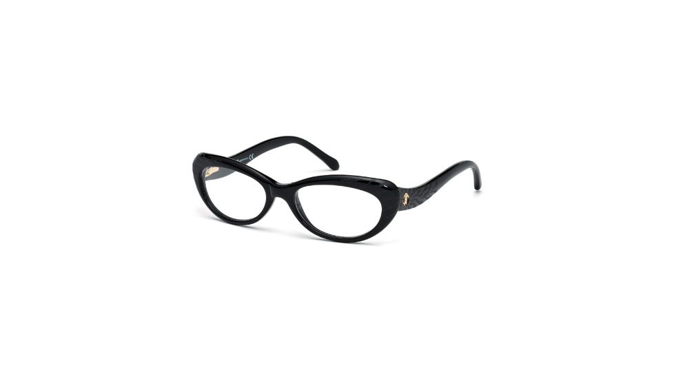 Roberto Cavalli RC0778 Eyeglass Frames - Shiny Black Frame Color