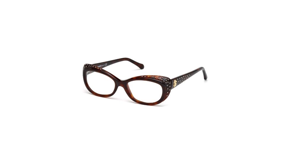 Roberto Cavalli RC0780 Eyeglass Frames - Dark Havana Frame Color