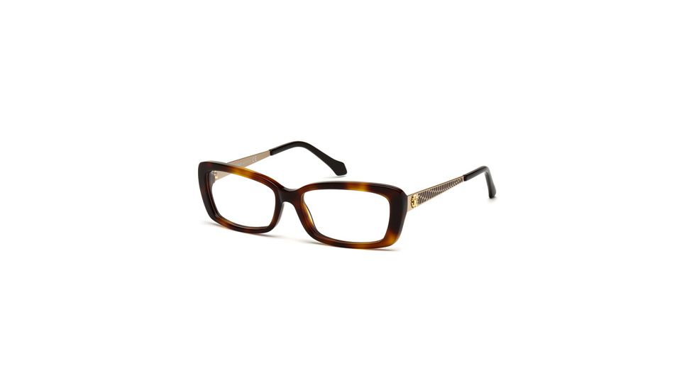 Roberto Cavalli RC0822 Eyeglass Frames - Dark Havana Frame Color