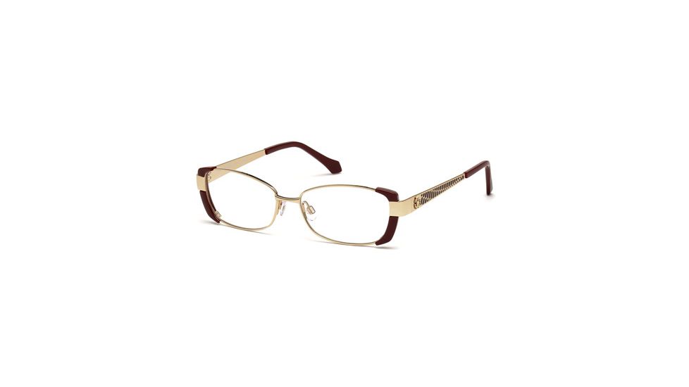 Roberto Cavalli RC0823 Eyeglass Frames - Shiny Bordeaux Frame Color