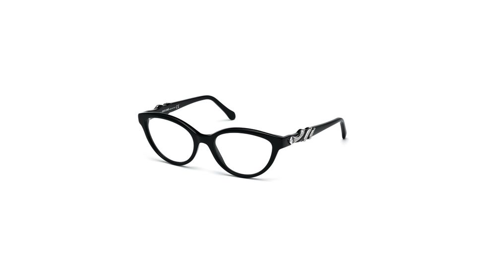 Roberto Cavalli RC0843 Eyeglass Frames - Shiny Black Frame Color