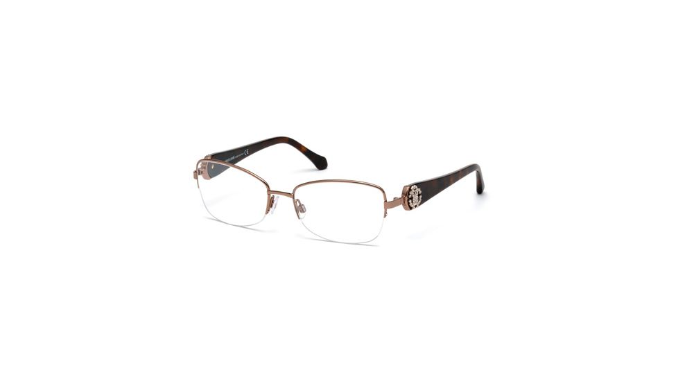 Roberto Cavalli RC0932 Eyeglass Frames - Shiny Light Bronze Frame Color