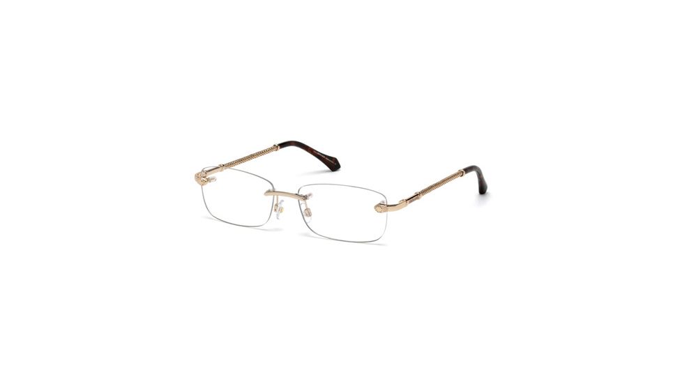Roberto Cavalli RC0936 Eyeglass Frames - Shiny Rose Gold Frame Color