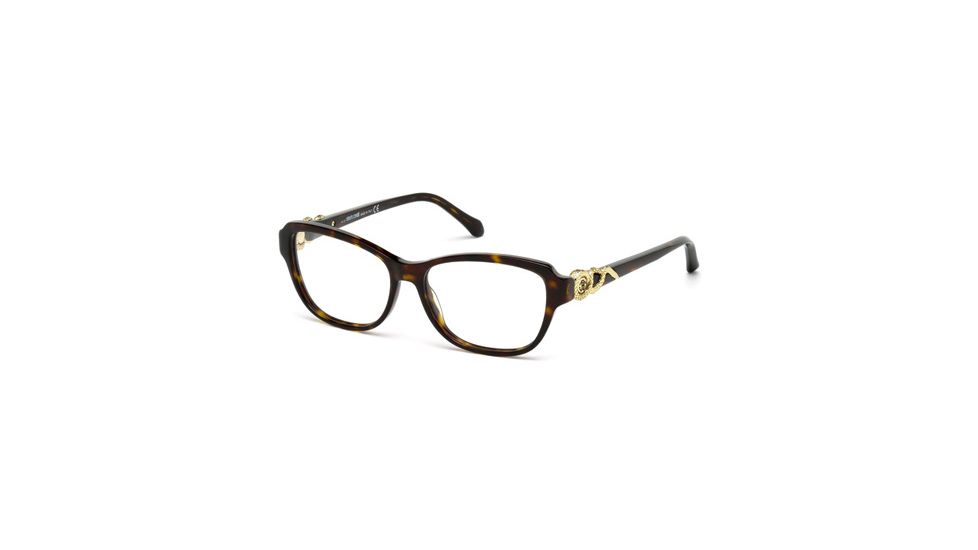 Roberto Cavalli RC0966 Eyeglass Frames - Dark Havana Frame Color