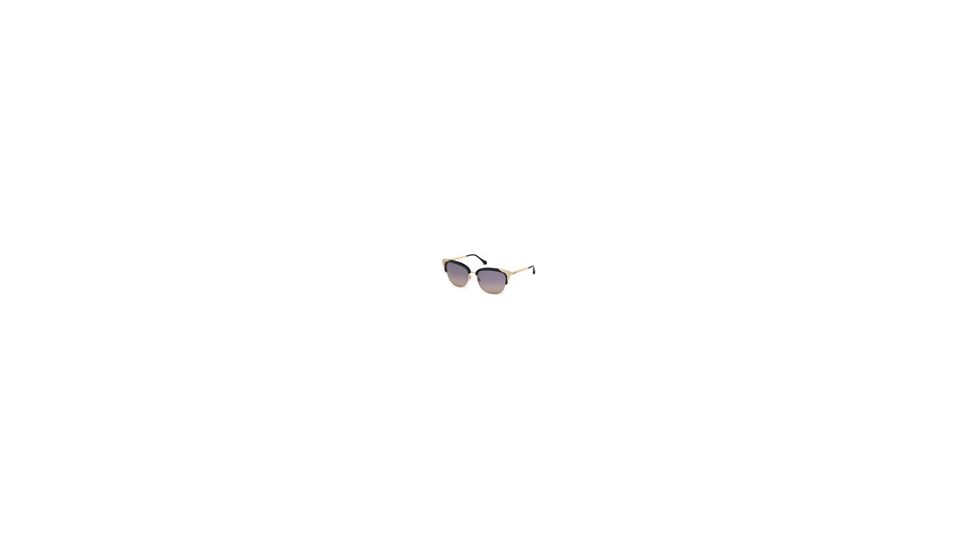 Roberto Cavalli RC1014 Sunglasses - Shiny Black Frame Color, Gradient Smoke Lens Color