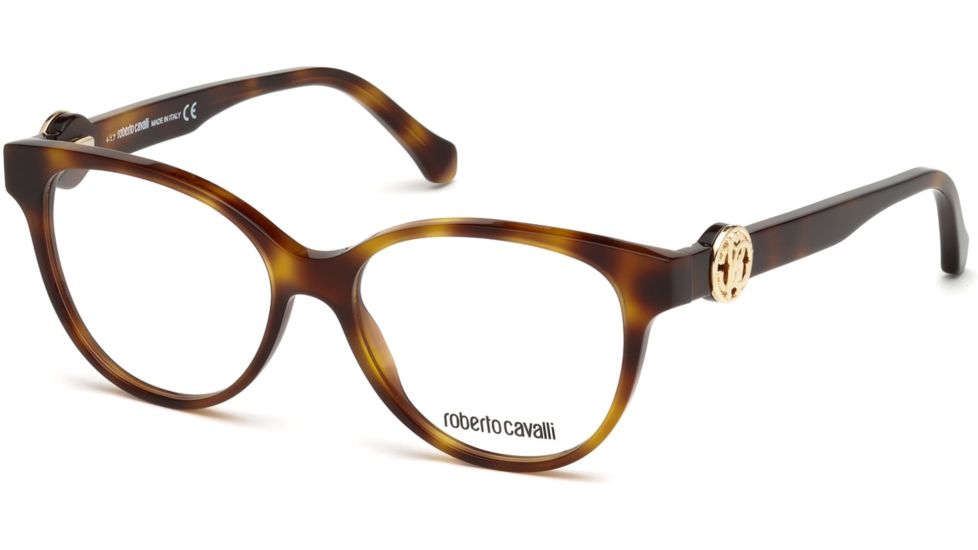 Roberto Cavalli RC5047 Eyeglass Frames - Dark Havana Frame Color, Dark Havana Lens Color