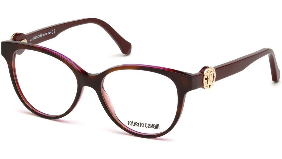 Roberto Cavalli RC5047 Eyeglass Frames - Havana Frame Color