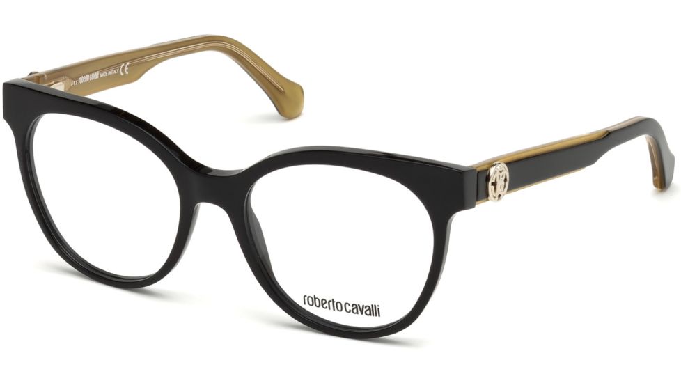 Roberto Cavalli RC5049 Eyeglass Frames - Black Frame Color