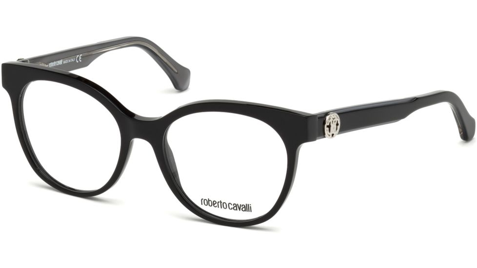 Roberto Cavalli RC5049 Eyeglass Frames - Black Frame Color