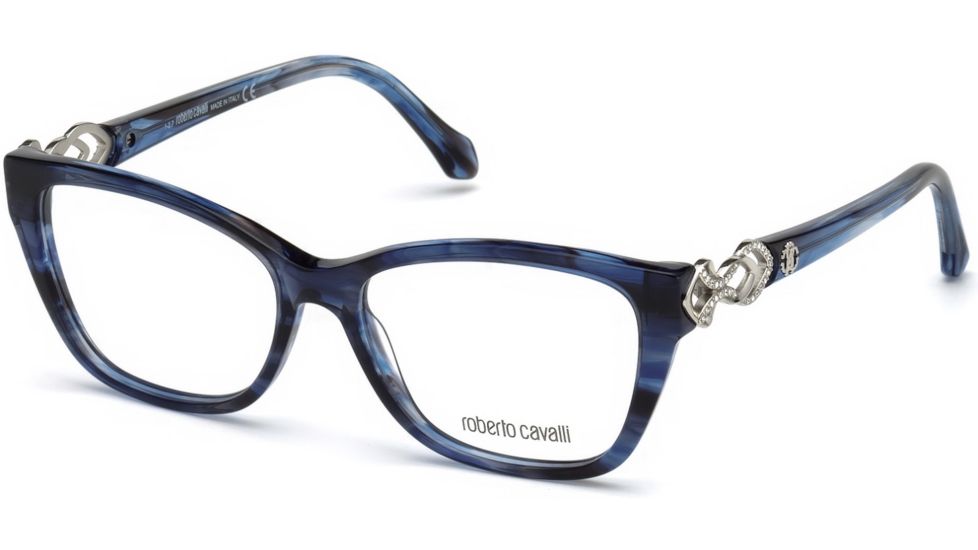 Roberto Cavalli RC5060 Eyeglass Frames - Blue Frame Color
