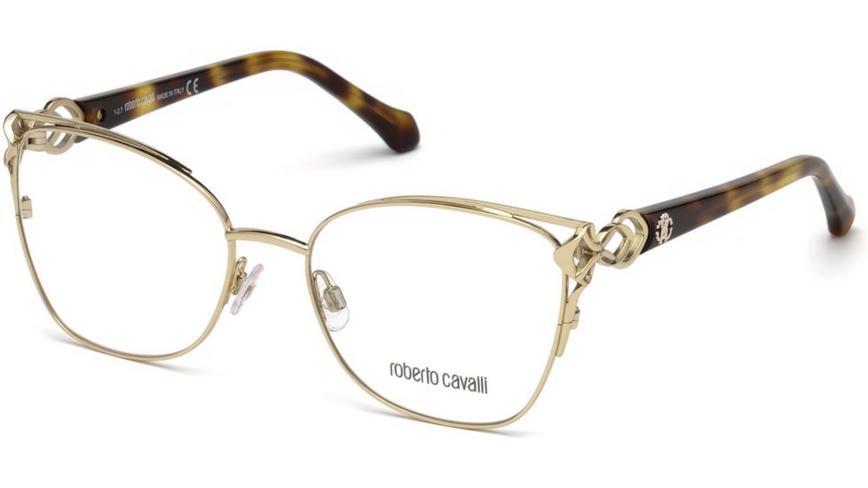 Roberto Cavalli RC5062 Eyeglass Frames - Matte Endura Gold Frame Color