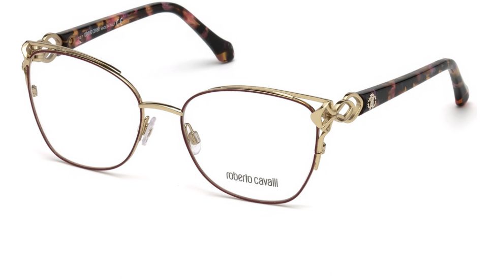 Roberto Cavalli RC5062 Eyeglass Frames - Matte Endura Gold Frame Color