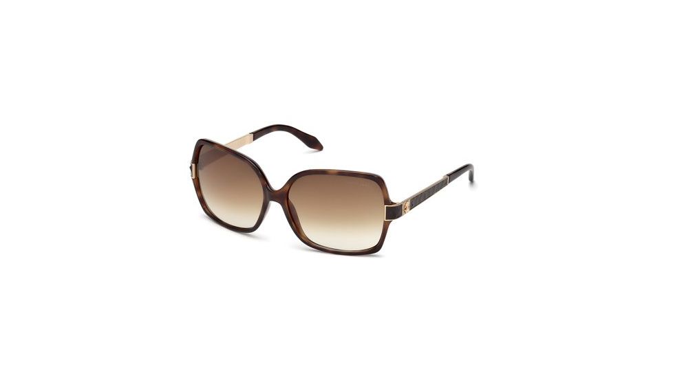 Roberto Cavalli RC648S Sunglasses - Dark Havana Frame Color