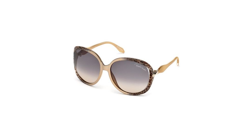 Roberto Cavalli RC732S Sunglasses - Gold Frame Color, Gradient Smoke Lens Color