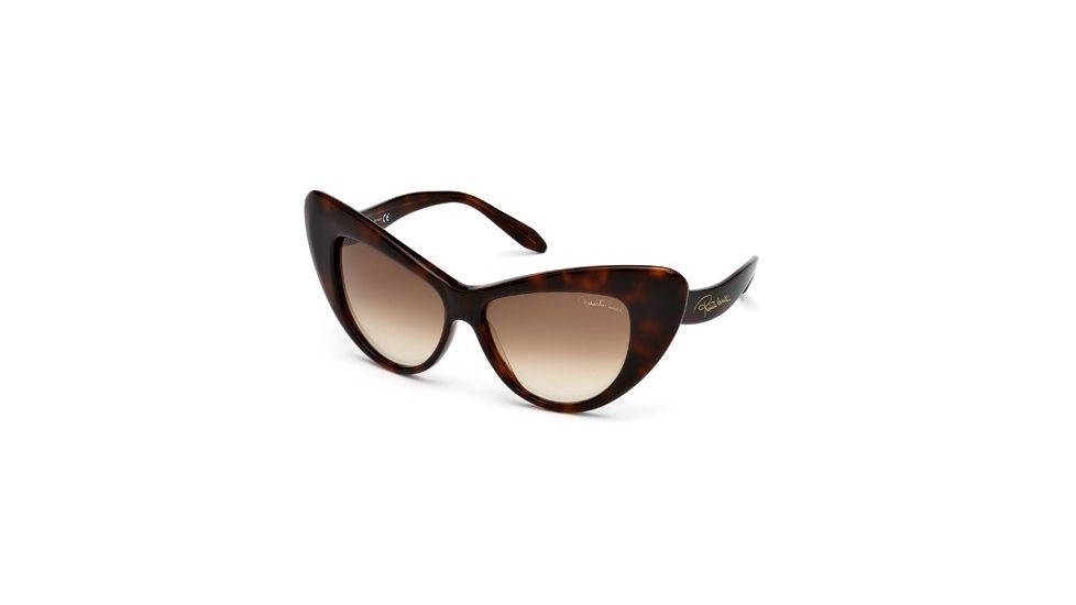 Roberto Cavalli RC737S Sunglasses - Dark Havana Frame Color
