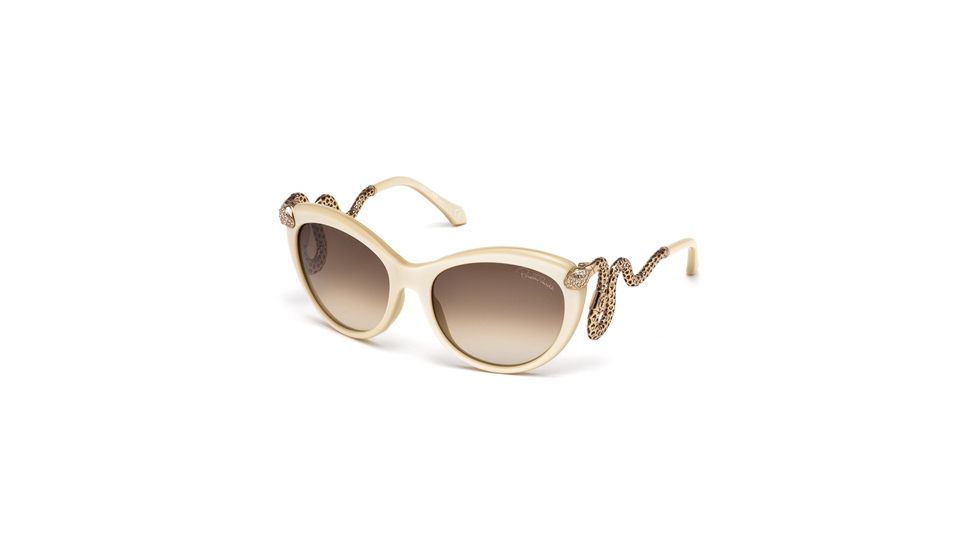 Roberto Cavalli RC889S Sunglasses - Ivory Frame Color