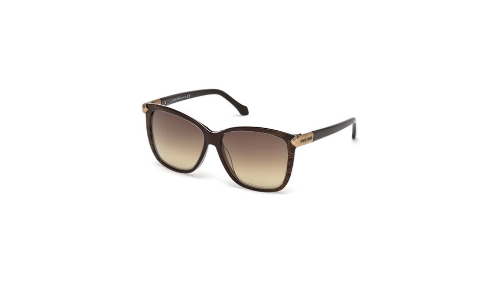 Roberto Cavalli RC902S Sunglasses - Dark Brown / Black Frame Color