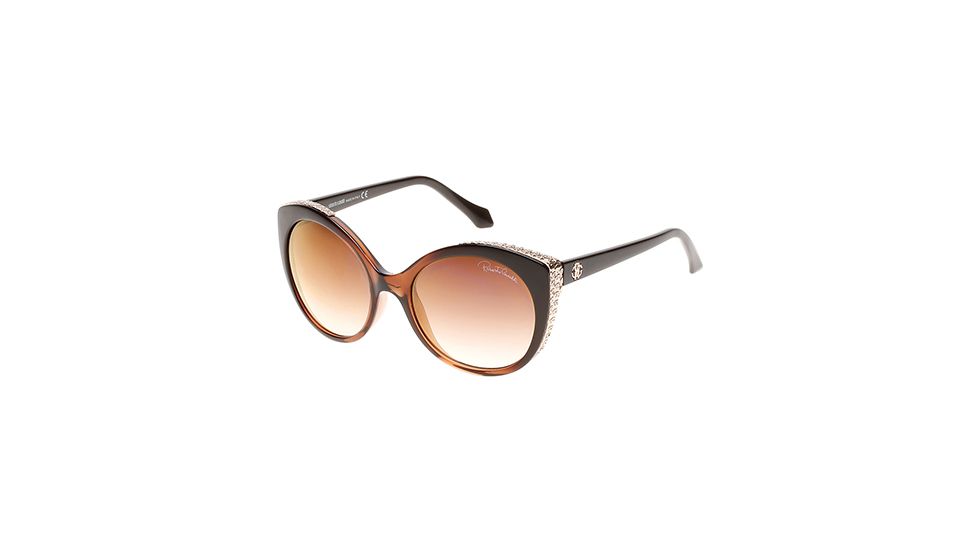 Roberto Cavalli RC914S-A Sunglasses - Dark Brown / Black Frame Color