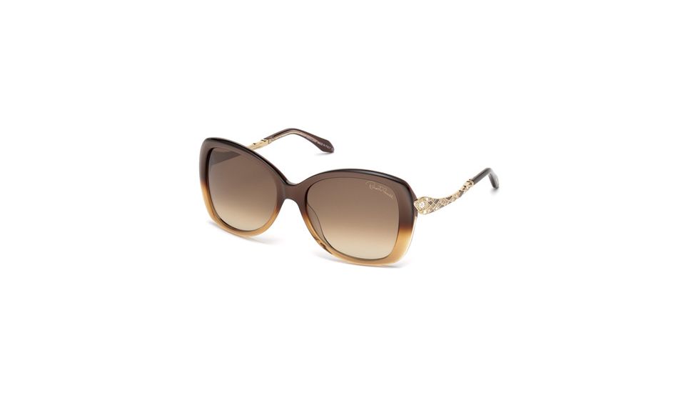Roberto Cavalli RC917S-A Sunglasses - Dark Brown Frame Color