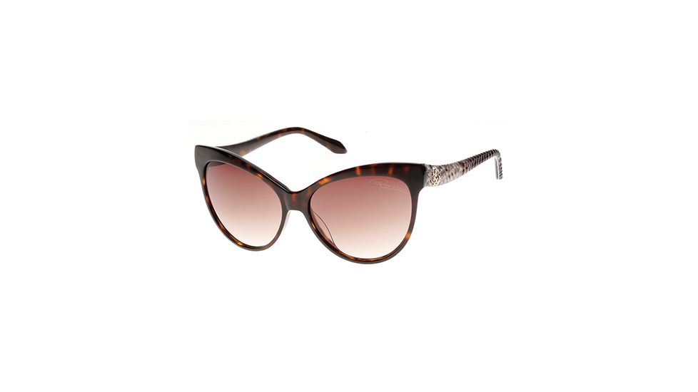 Roberto Cavalli RC922S-A Sunglasses - Dark Havana Frame Color, Gradient Brown Lens Color