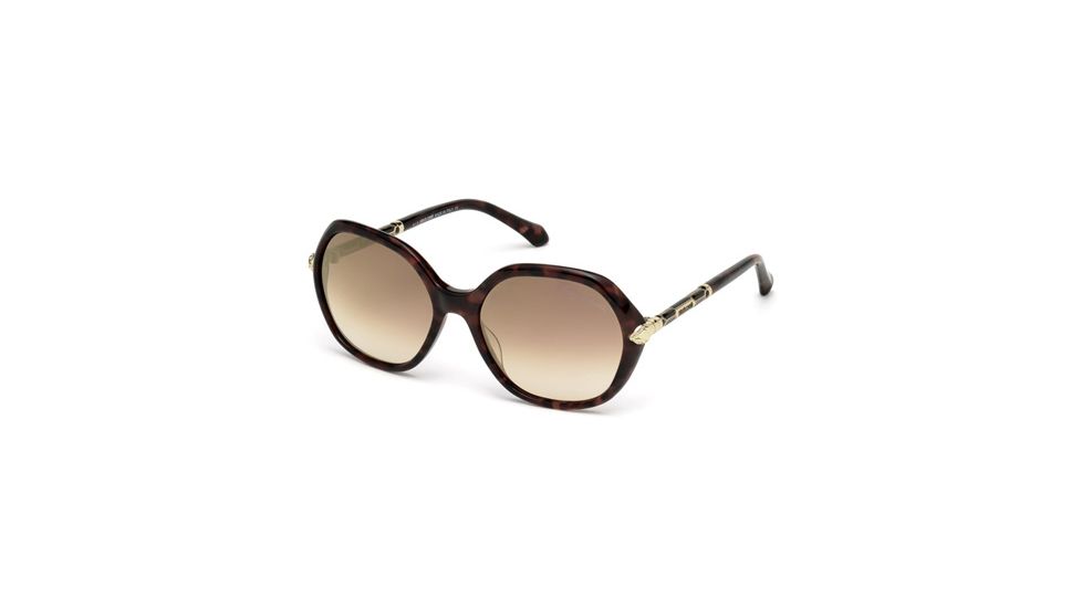 Roberto Cavalli RC980S Sunglasses - Dark Havana Frame Color