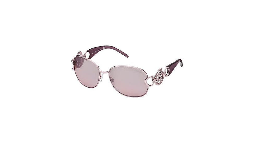 28F: Roberto Cavalli Aquamarina Rx Sunglasses, Purple Silver Frame