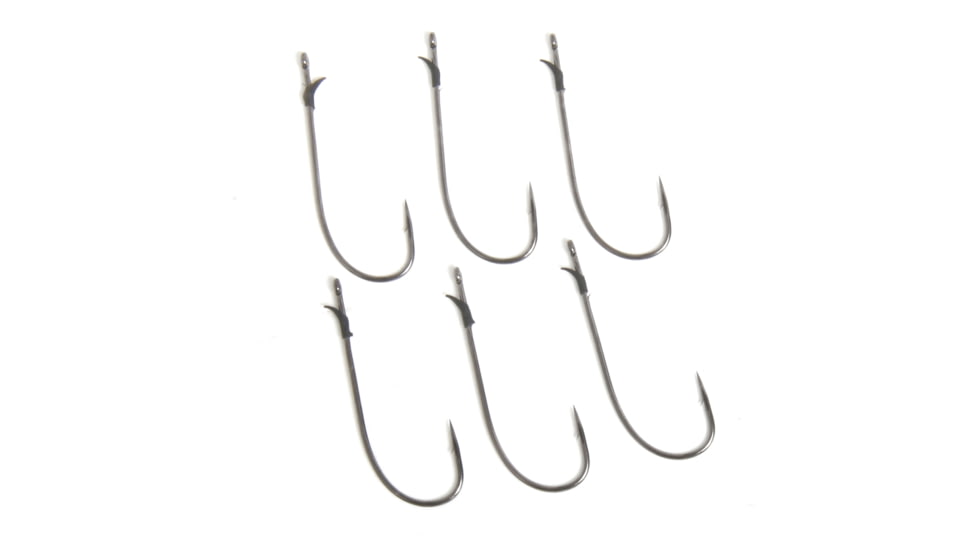 Roboworm Gamakatsu Rebarb Medium Wire Hook, Size 2/0, 6 Per Pack, GA-2/0