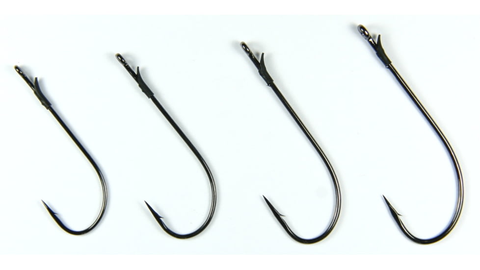 Roboworm Gamakatsu Rebarb Medium Wire Hook, Size 3/0, 6 Per Pack, GA-3/0