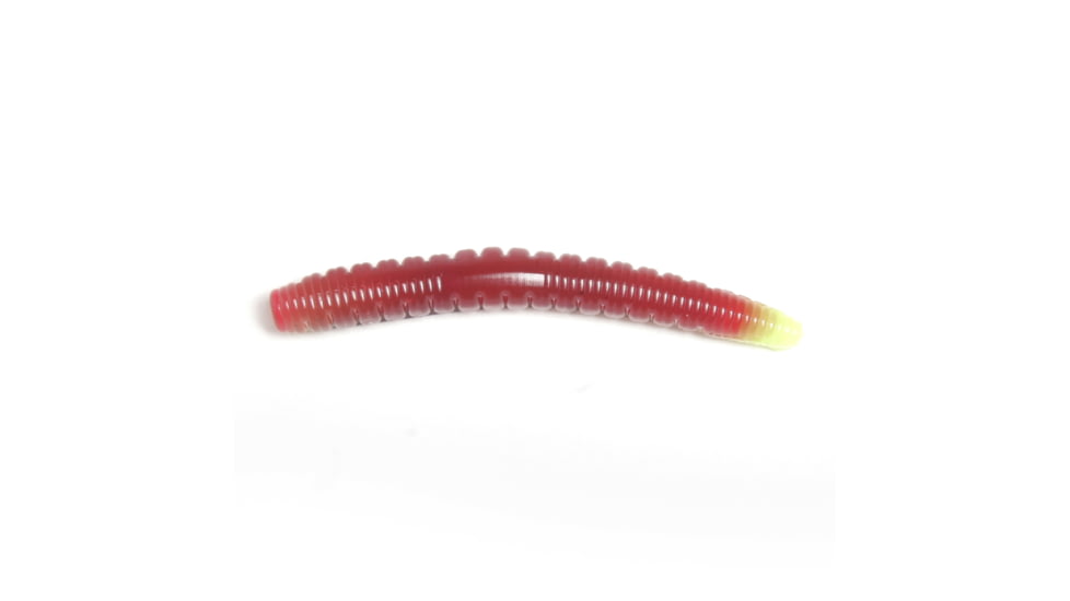 Roboworm Ned Worm 3in, 8 pack, Morning Dawn-Chartreuse, N3-HK3O