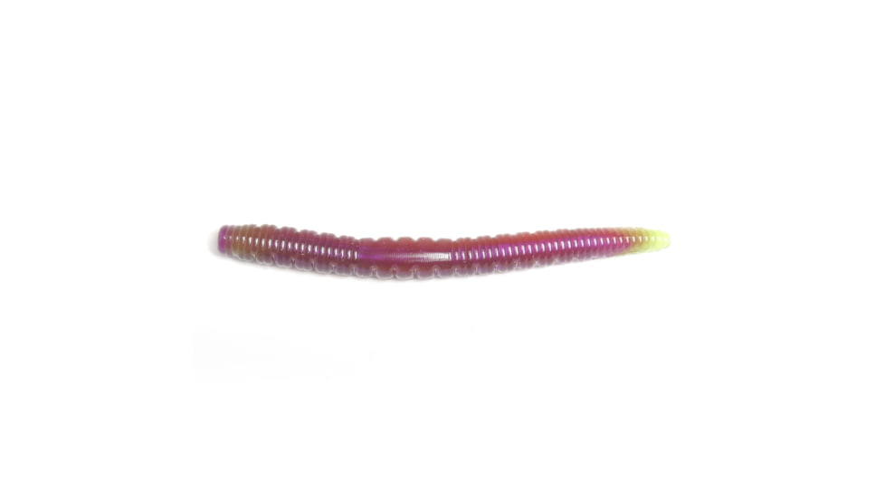 Roboworm Ned Worm, 5in, 6 pack, Morning Dawn Chartreuse, N5-HK3O