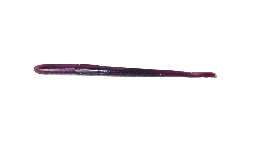 Roboworm Straight Tail Worm, 0.5in, 10 Pack, Oxblood Red Flake, ST-ADAR
