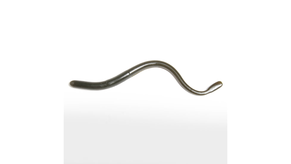 Roboworm Straight Tail Worm, 6in, 10 Pack, Green Pumpkin, SR-FFFB