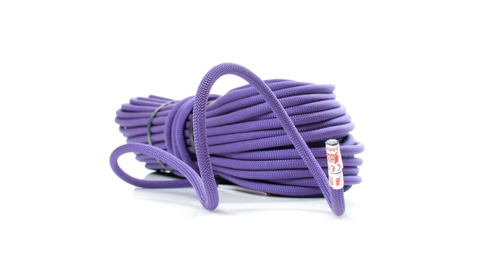 Roca Kalimnos 9.8 mm Climbing Rope-Violet-No Treatment-60 m