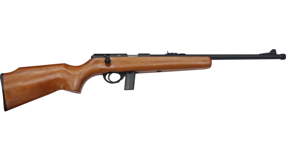Rock Island Armory M14Y Bolt Action Rifle, .22 Long Rifle, 18.34in Threaded Barrel, 1-16, Hardwood Stock, Parkerized Black, 10RD, 51013-FRRMPG
