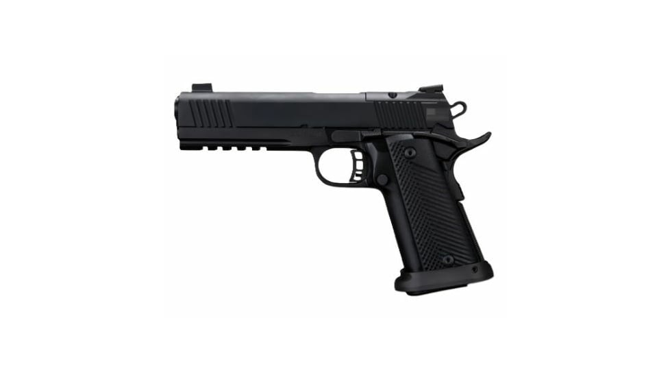 Rock Island Armory TAC Ultra FS AOS Semi Auto Pistol, 9mm Luger, 5 inch Barrel