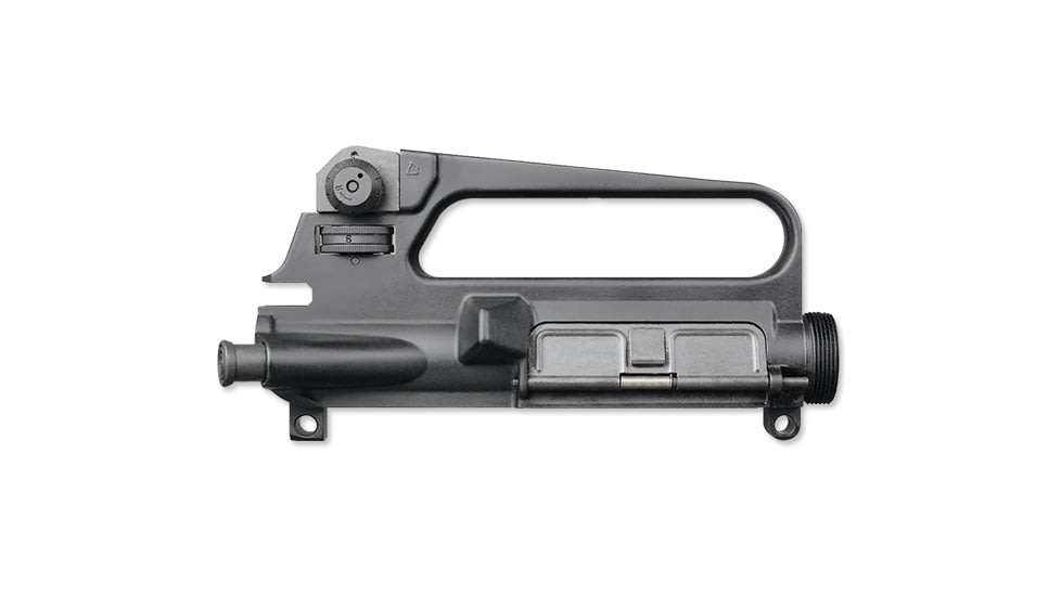 Rock River Arms A2 National Match Upper Receiver Assembly with National Match 1/2x1/2, .030 Hooded Aperture Rear Sight, Black, AR0052ANMASY2