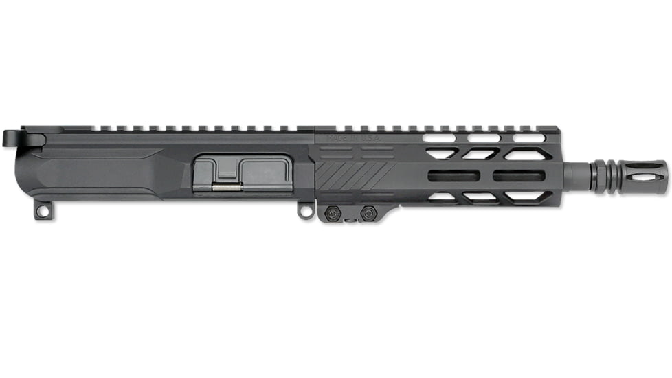 Rock River Arms Completed Upper Receiver, A4 9MM Luger, 7 Inch Barrel, 1-10 Twist, 1/2-36 Thread, Free-Float Handguard, A2 Flash Hider, Black, 9MM0365B