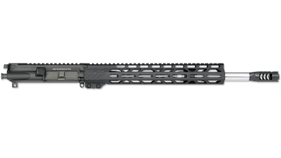 Rock River Arms Completed Upper Receiver, Mid-Length A4, .450 Bushmaster, 16 Inch Barrel, 1-24 Twist, 5/8-32 Thread ,Free-Float Handguard, Brake, Black, 450B0461
