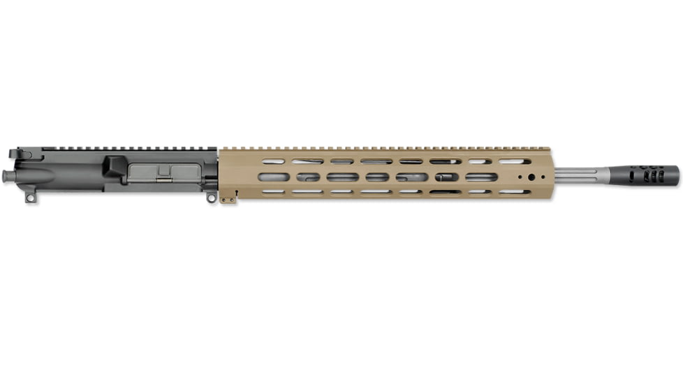 Rock River Arms Completed Upper Receiver, X-1 .308/7.62x51mm, 18 Inch Barrel, 1-10 Twist, 5/8-24 Threat, Free-Float Handguard, Brake, Tan, X308A0700T.V1