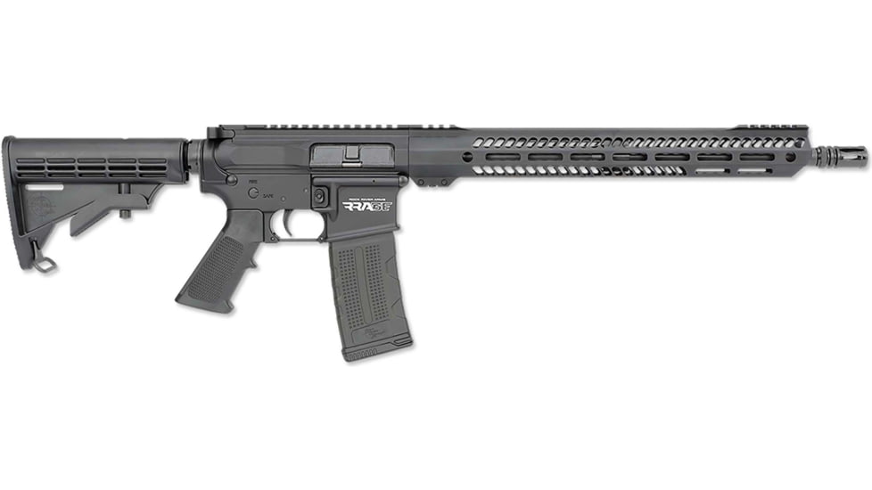 Rock River Arms RRAGE 3G RRA Six-Position Tactical Car Stock Semi-Auto Rifle, 223 Rem/5.56 NATO, 16in Barrel, 1-9, Synthetic Black Stock, Black, 1-Mag 30RD, DS1700-FRRMPG